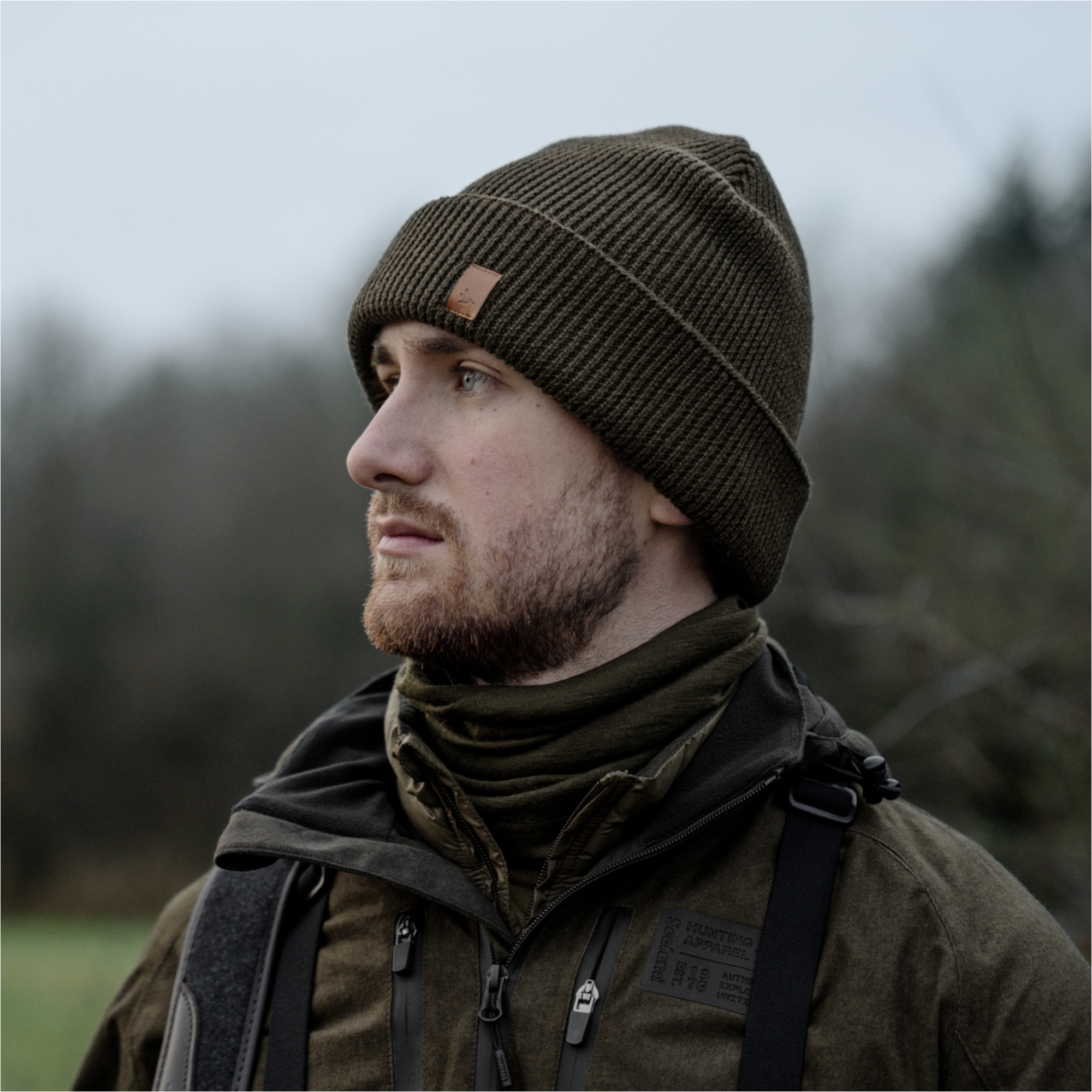 2026 Seeland Hombre Haze Membrana Beanie 408171022000 - Grizzly Brown